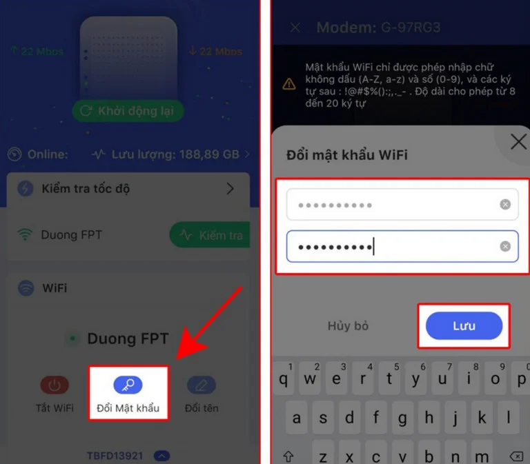 Cách đổi mật khẩu Wifi nhà mạng VNPT, FPT, Viettel dễ thao tác