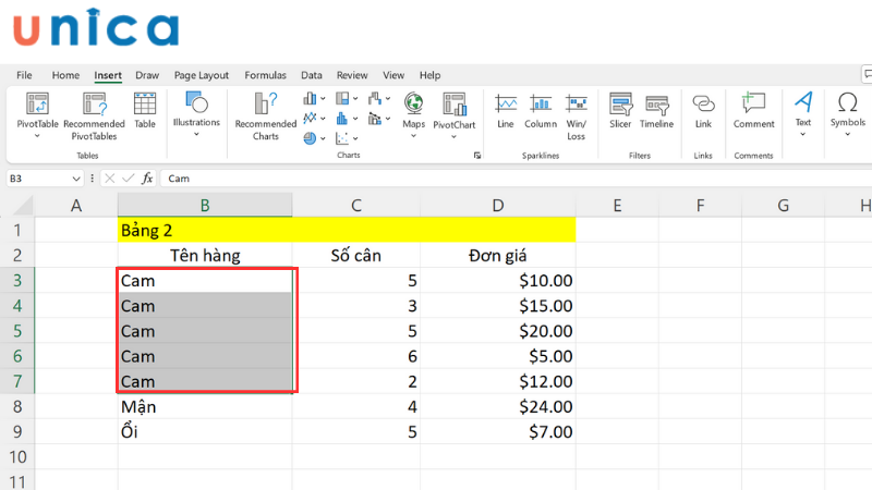 Cách gộp ô trong Excel nhanh chóng mà bạn nên bỏ túi ngay lập tức