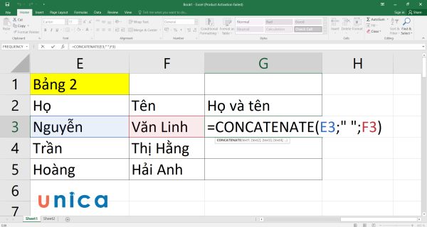 Cách gộp ô trong Excel nhanh chóng mà bạn nên bỏ túi ngay lập tức