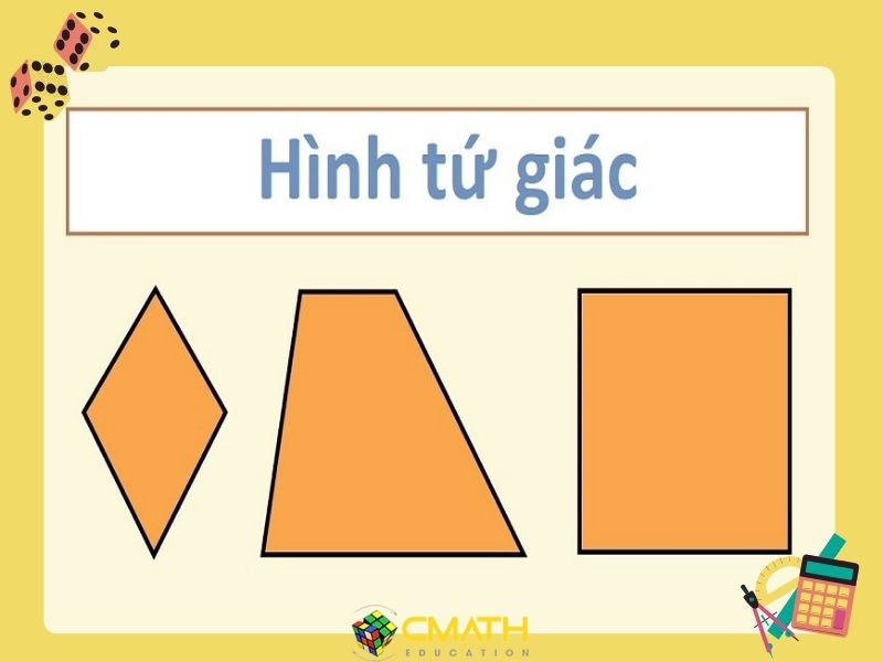 Công thức tính diện tích tứ giác và hướng dẫn bài tập đi kèm