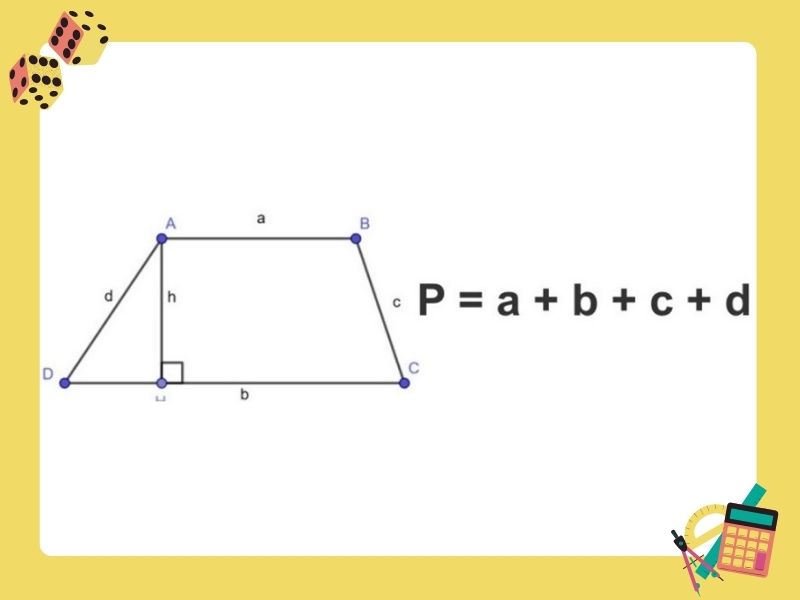 Bật mí cách tính chu vi hình thang cực nhanh và chính xác