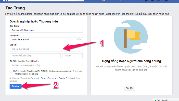 Cách tạo Fanpage Facebook từ con số 0 cho người bán hàng online