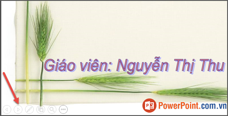 Cách trình chiếu Powerpoint