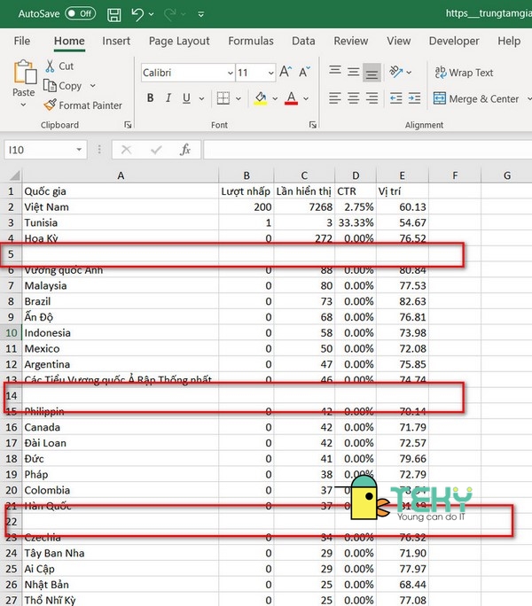 Hướng dẫn cách xóa khung, ô và cách xóa cột trong excel