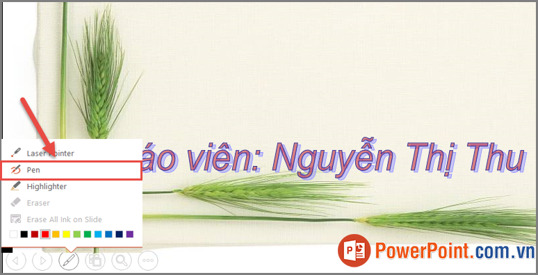 Cách trình chiếu Powerpoint