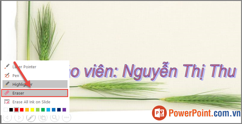 Cách trình chiếu Powerpoint