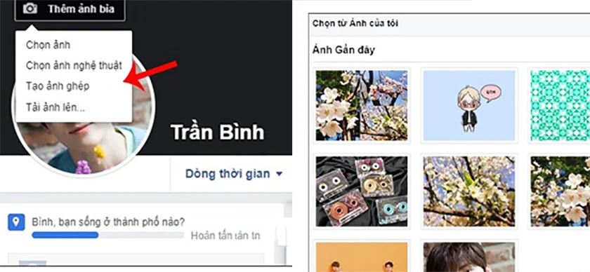 Cách ẩn để ảnh bìa Facebook chế độ chỉ mình tôi (riêng tư)