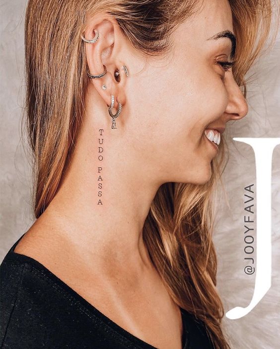 Gợi ý 200 hình xăm mini ở cổ cho nam và nữ độc đáo nhất - Genztattoo