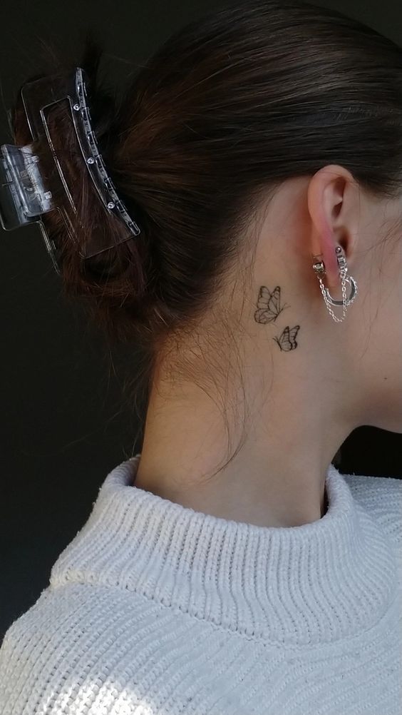 Gợi ý 200 hình xăm mini ở cổ cho nam và nữ độc đáo nhất - Genztattoo