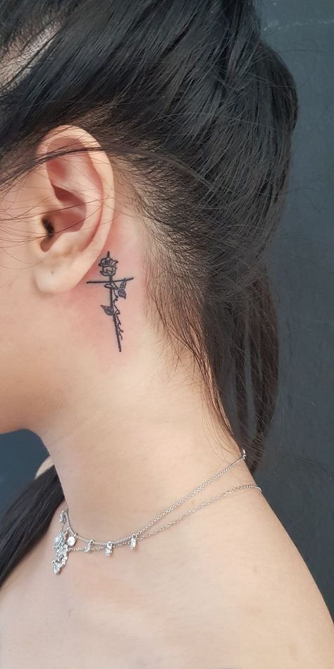 Gợi ý 200 hình xăm mini ở cổ cho nam và nữ độc đáo nhất - Genztattoo