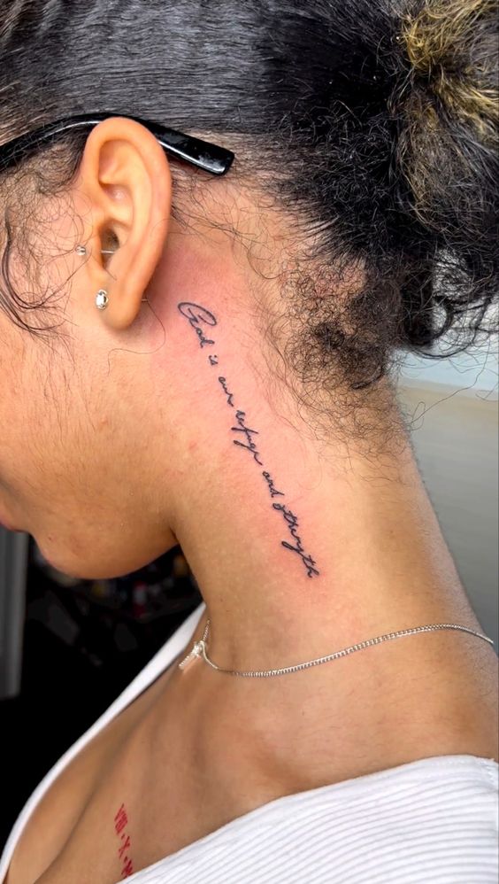 Gợi ý 200 hình xăm mini ở cổ cho nam và nữ độc đáo nhất - Genztattoo