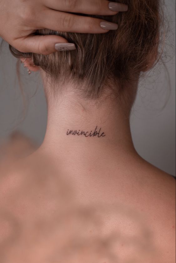 Gợi ý 200 hình xăm mini ở cổ cho nam và nữ độc đáo nhất - Genztattoo