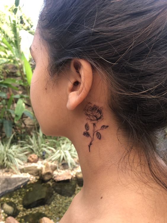 Gợi ý 200 hình xăm mini ở cổ cho nam và nữ độc đáo nhất - Genztattoo