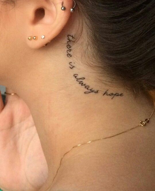 Gợi ý 200 hình xăm mini ở cổ cho nam và nữ độc đáo nhất - Genztattoo