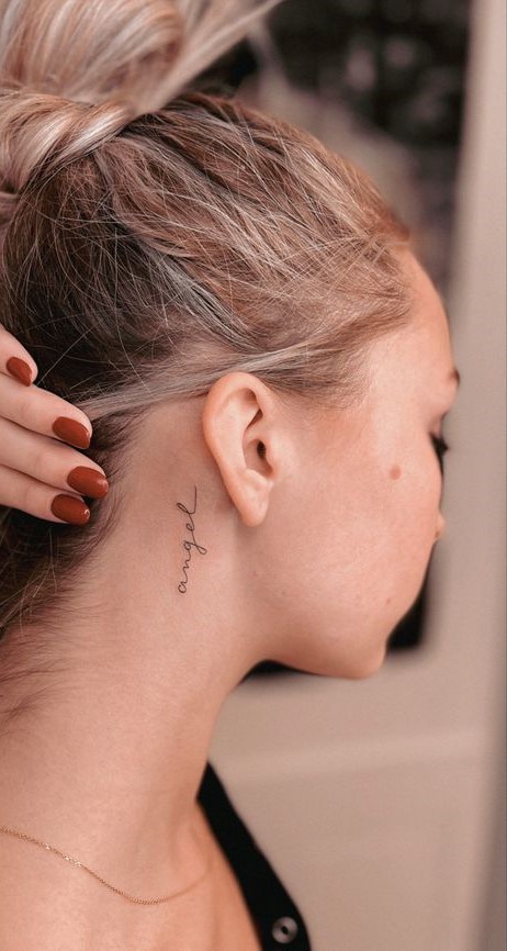 Gợi ý 200 hình xăm mini ở cổ cho nam và nữ độc đáo nhất - Genztattoo