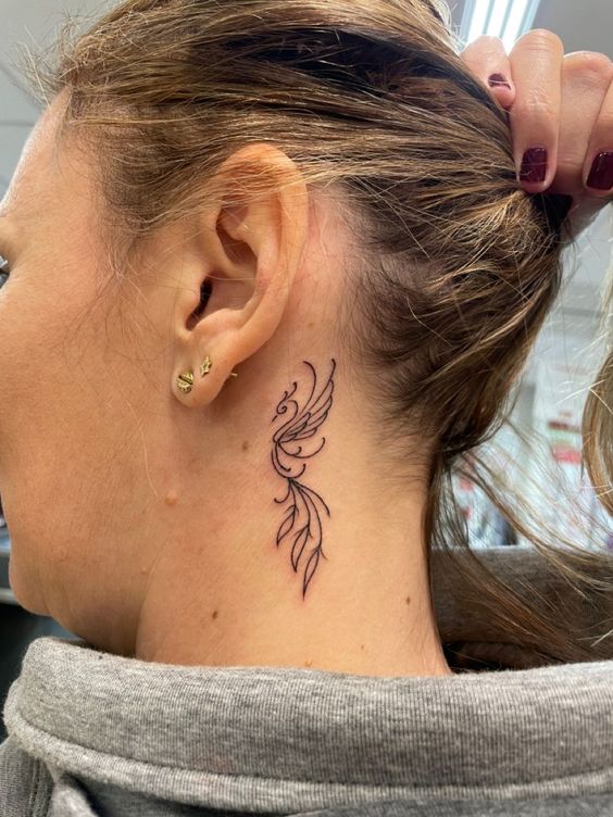 Gợi ý 200 hình xăm mini ở cổ cho nam và nữ độc đáo nhất - Genztattoo