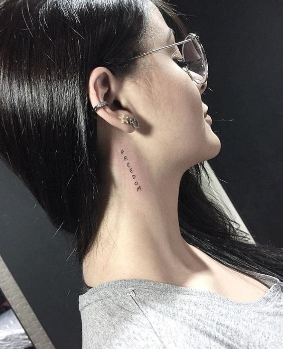 Gợi ý 200 hình xăm mini ở cổ cho nam và nữ độc đáo nhất - Genztattoo