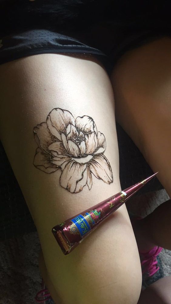 150 hình xăm đùi mini cho nam và nữ đẹp nhất năm nay - Genztattoo