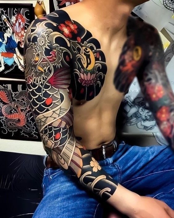 Những mẫu hình xăm Nhật cổ đẹp, ý nghĩa - Minh Nguyễn Tattoo