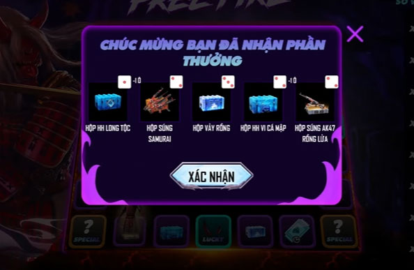 Nhận Quỷ Kiếm Dạ Xoa với Cờ Tỷ Phú Free Fire