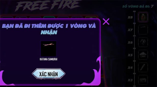 Nhận Quỷ Kiếm Dạ Xoa với Cờ Tỷ Phú Free Fire