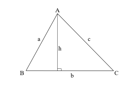 Công thức tính chu vi hình tam giác