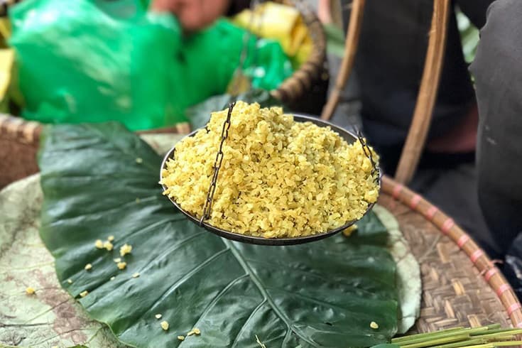 “Cốm” (Green Sticky Rice) - Autumn’s Special Gift