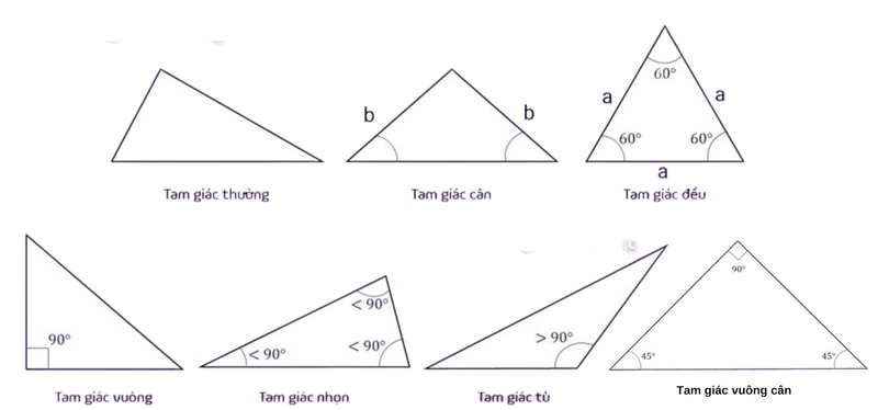 Lưu ngay công thức tính diện tích tam giác kèm ví dụ dễ hiểu