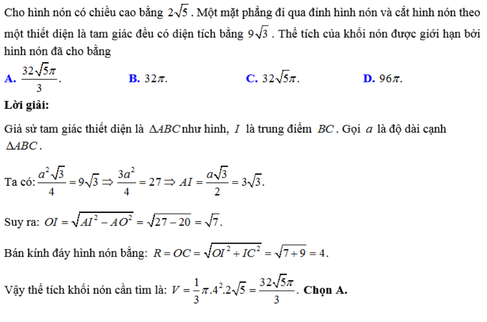 12 Công Thức Tính Thể Tích Khối Chóp Kèm Ví Dụ Cụ Thể