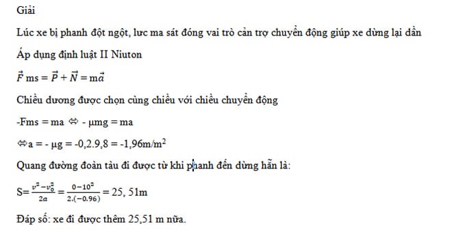 (2024) Lực ma sát là gì? Công thức tính lực ma sát chuẩn