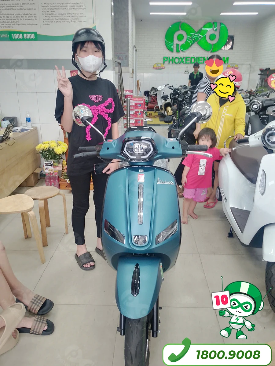 Lộ Diện TOP 8 xe máy 50cc “đốn tim” học sinh nữ xinh xắn