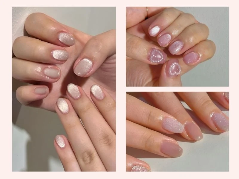 30+ mẫu nail móng ngắn đẹp xinh hot trend không giỡn được