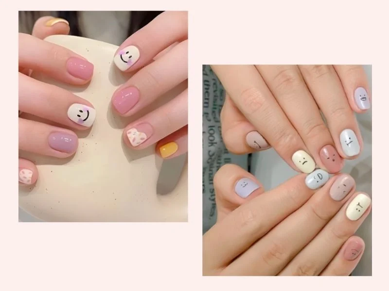 30+ mẫu nail móng ngắn đẹp xinh hot trend không giỡn được