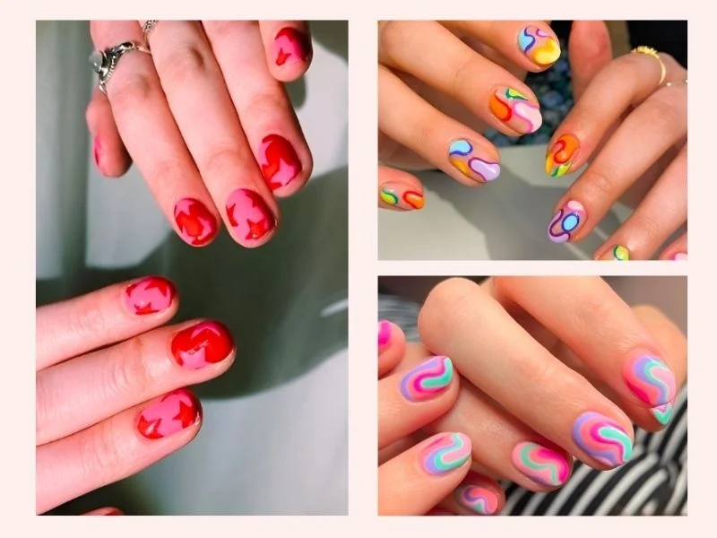 30+ mẫu nail móng ngắn đẹp xinh hot trend không giỡn được