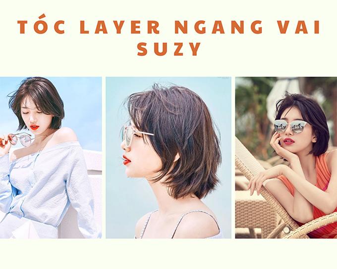 Tóc layer ngang vai: 25 kiểu đẹp phù hợp với mọi gương mặt hot nhất