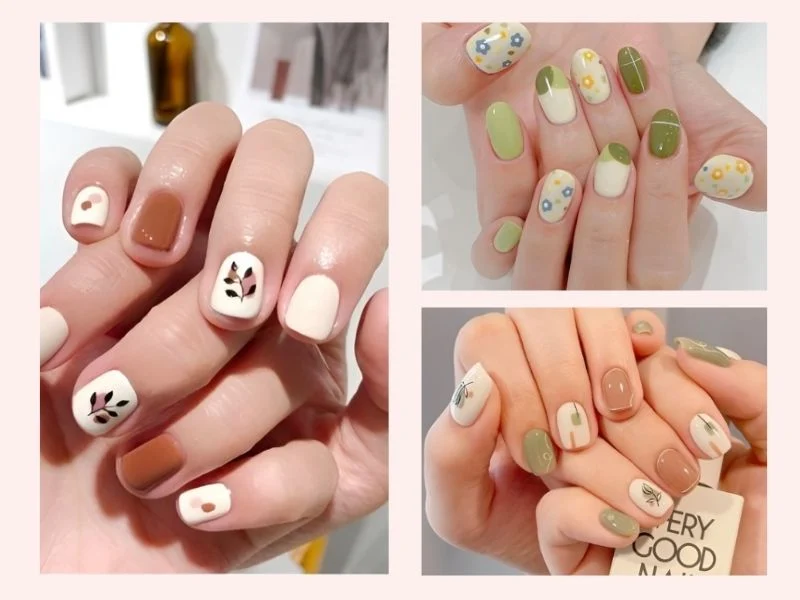 30+ mẫu nail móng ngắn đẹp xinh hot trend không giỡn được