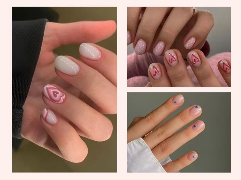 30+ mẫu nail móng ngắn đẹp xinh hot trend không giỡn được