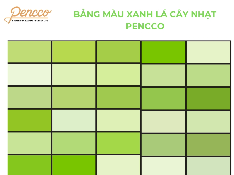 37 Mẫu sơn nhà màu xanh lá cây nhạt tươi mát, trẻ trung năm 2024