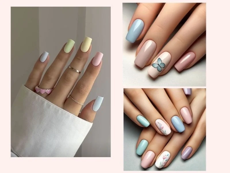 30+ mẫu nail móng ngắn đẹp xinh hot trend không giỡn được