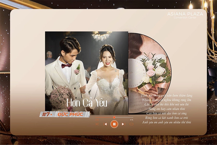 Top 24 bài hát đám cưới (Wedding Song) hay và lãng mạn nhất hiện nay