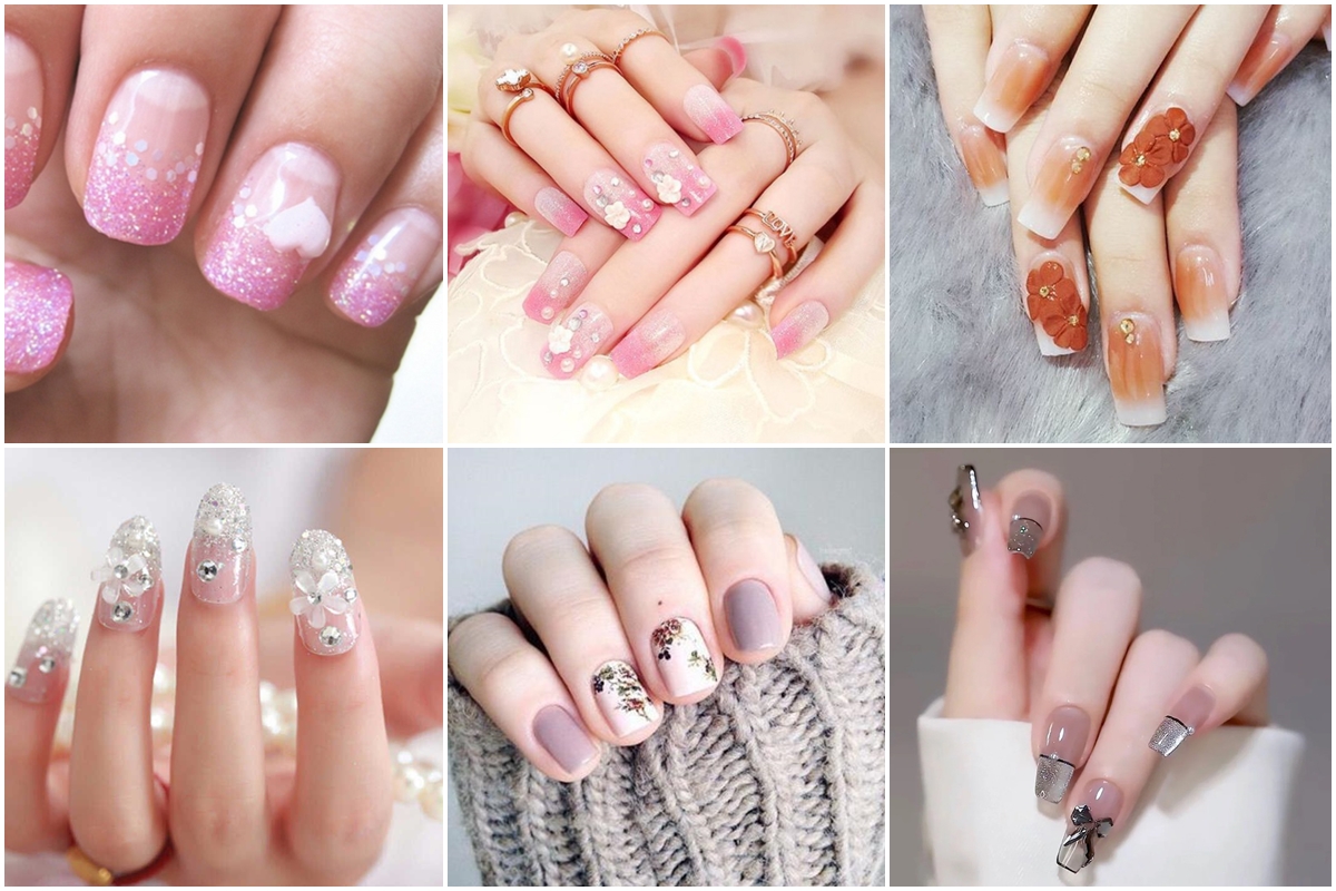 100+ mẫu nail nhẹ nhàng đi học phù hợp với nữ sinh