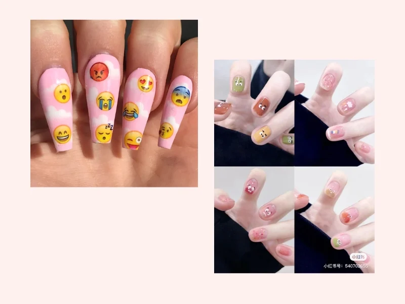 99+ Mẫu Nail Đáng Yêu, Dễ Thương, Cute Dành Cho Các Nàng 2024