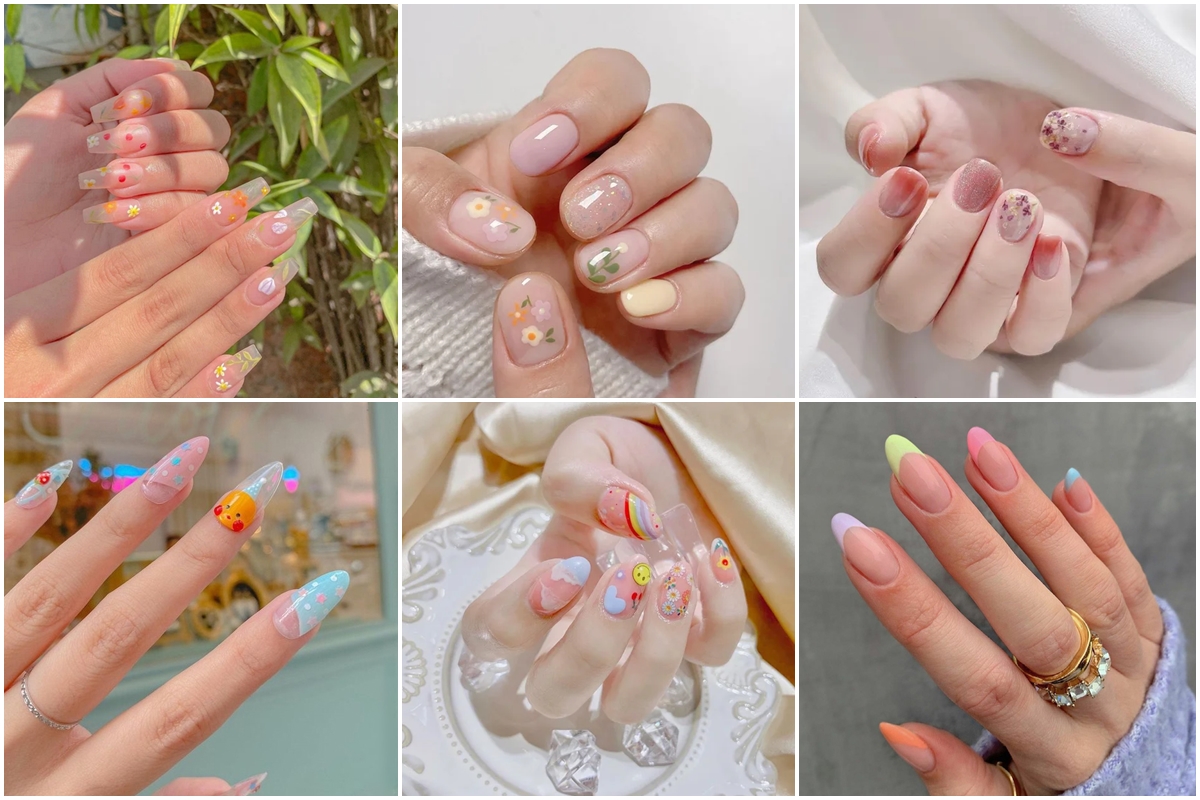 100+ mẫu nail nhẹ nhàng đi học phù hợp với nữ sinh