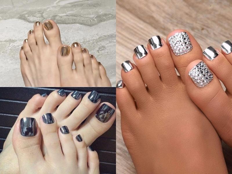 Top 10 mẫu nail chân da ngăm hot nhất