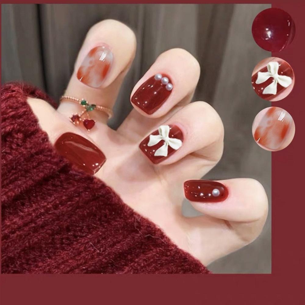 Top Những Mẫu Nail Màu Đỏ Mận Đẹp - Sự Quyến Rũ và Đẳng Cấp Cho Đôi Bàn Tay