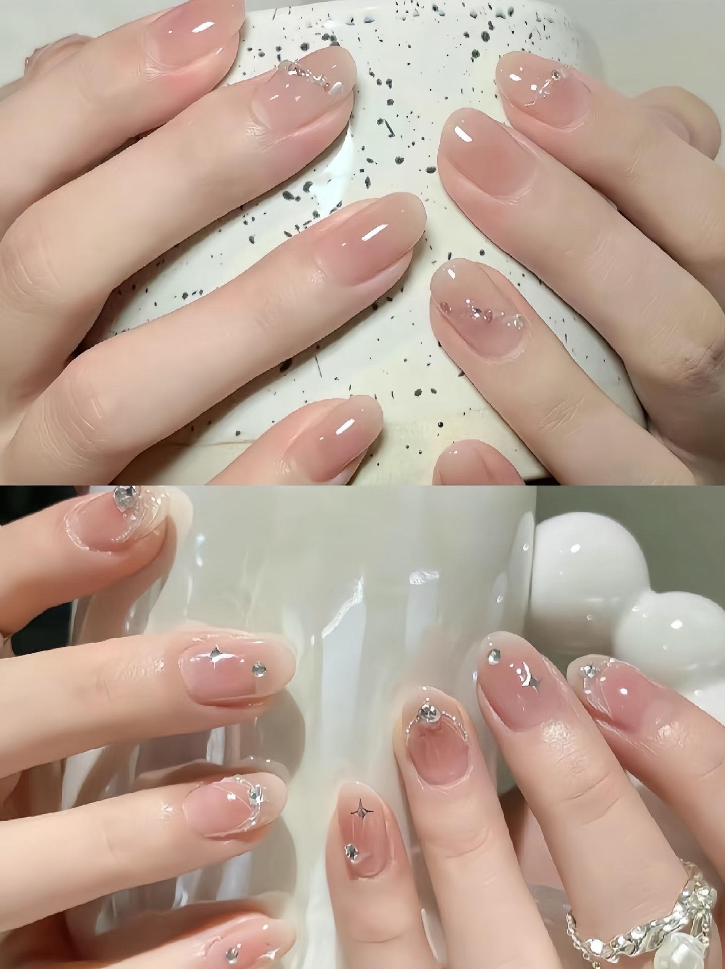 200 Mẫu Nail Móng Nhọn Tròn Khiến Các Nàng Đốn Tim