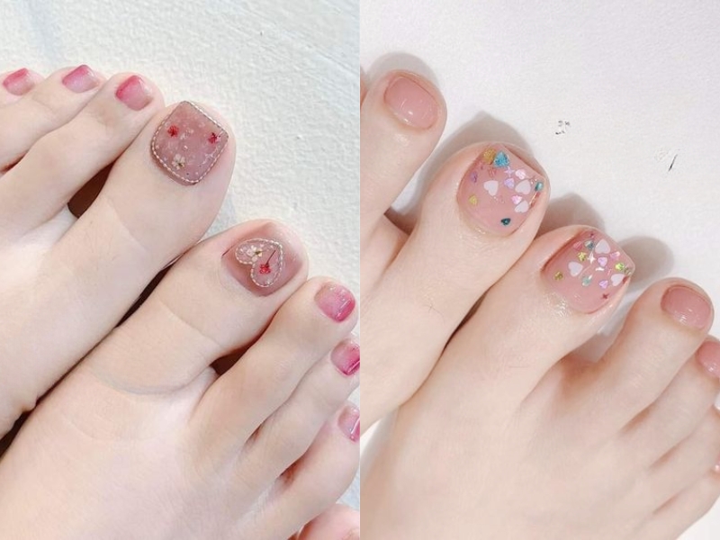 Top 10 mẫu nail chân da ngăm hot nhất