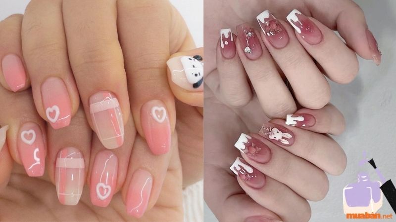 Top 50+ mẫu nail thạch hồng xinh cho nàng theo xu hướng 2023