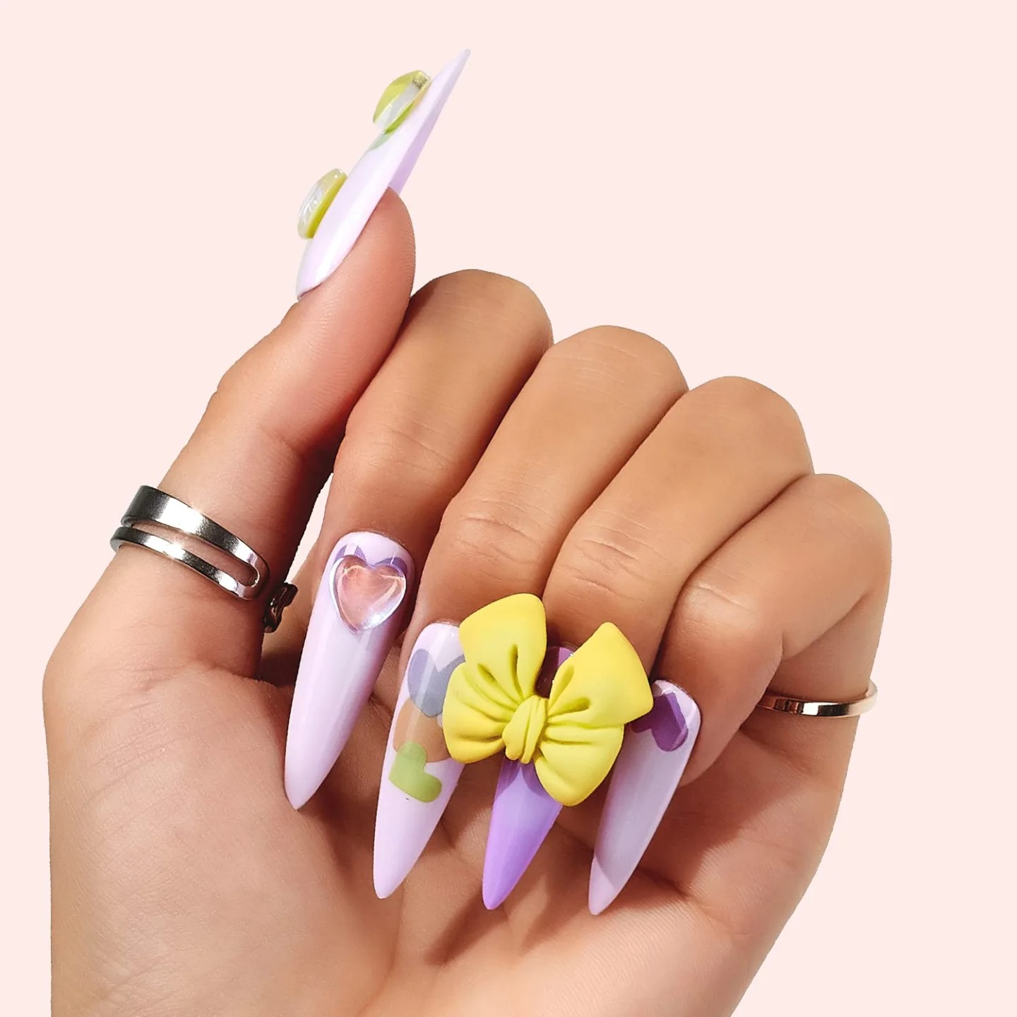 200 Mẫu Nail Móng Nhọn Tròn Khiến Các Nàng Đốn Tim