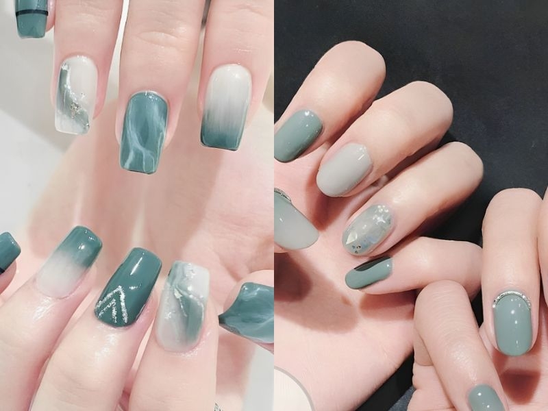 15+ Mẫu nail móng vuông đẹp cho mọi cô nàng